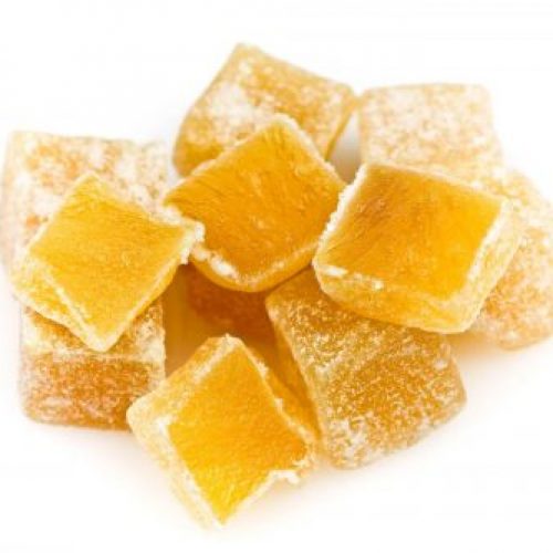 gengibre cristalizado bio