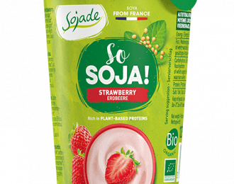 SOJADE STRAWBERRY SOYA YOGURT 400ML