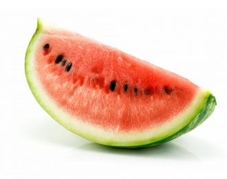 Organic sliced watermelon