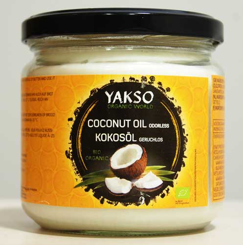 ÓLEO DE COCO BIO 320ML YAKSO