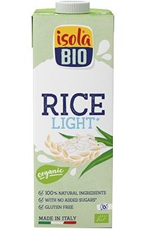 BEBIDA DE ARROZ LIGHT BIO ISOLA 1L