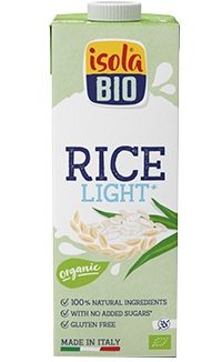 BEBIDA DE ARROZ LIGHT BIO ISOLA 1L