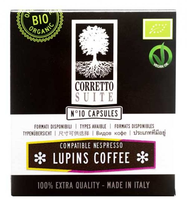 CAFÉ TREMOÇO BIO CORRETTO SUITE (10unid.)