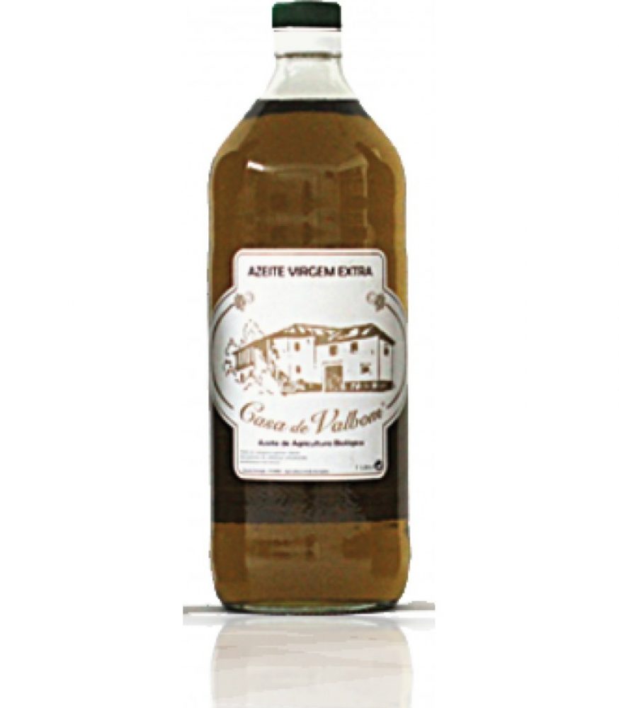 AZEITE VIRGEM EXTRA BIO 1L CASA DE VALBOM