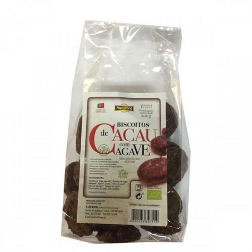 BISCOITOS CACAU C/AGAVE BIO 200GRS NATURSOL