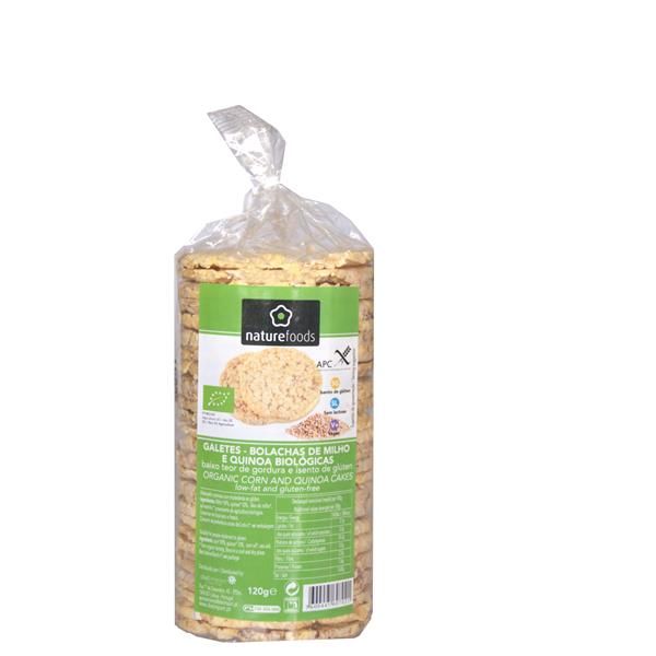 GALETE DE MILHO E QUINOA BIO NATUREFOODS