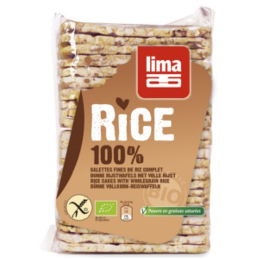 GALETES FINAS DE ARROZ INTEGRAL BIO LIMA