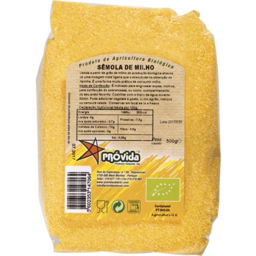 SÊMOLA DE MILHO BIO PROVIDA