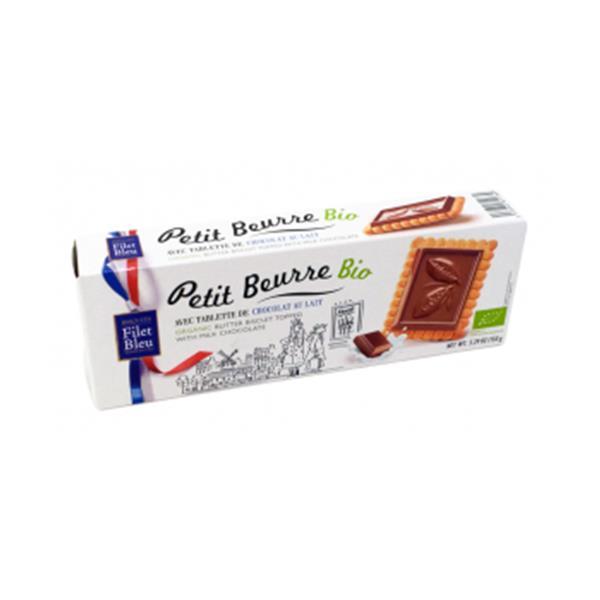 BOLACHA MANTEIGA C/ CHOCOLATE LEITE BIO