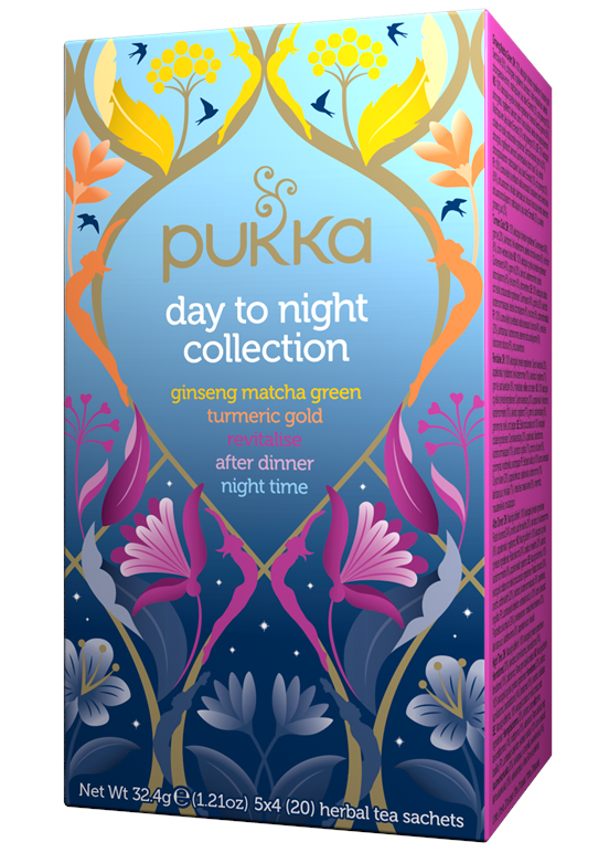 CHÁ DAY TO NIGHT COLLECTION BIO 20 SQ PUKKA