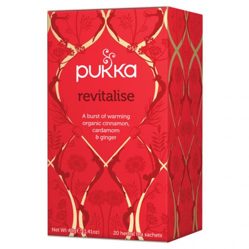 CHÁ REVITALISE BIO 20SQ PUKKA