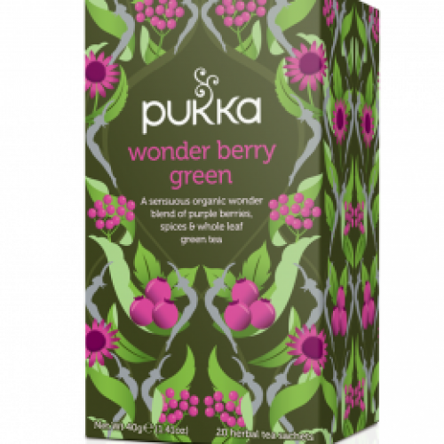 CHÁ VERDE BIO 20 SQ PUKKA