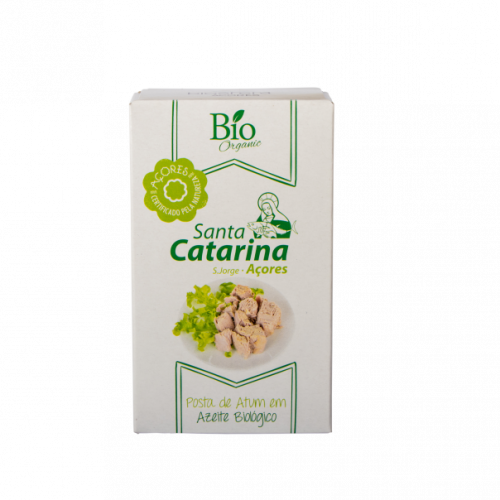 POSTA ATUM EM AZEITE BIO 120GRS SANTA CATARINA