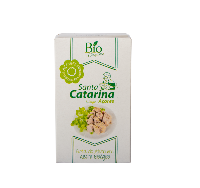 POSTA ATUM EM AZEITE BIO 120GRS SANTA CATARINA