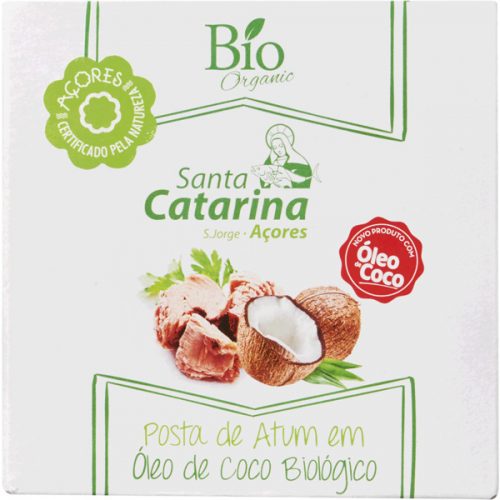 POSTA ATUM EM ÓLEO DE CÔCO BIO 160GRS SANTA CATARINA