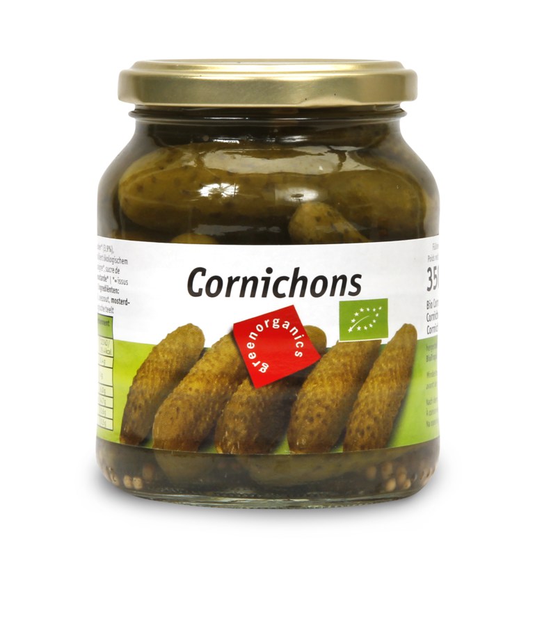 CORNICHONS 350GRS