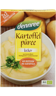 PURÉ DE BATATA BIO 160G DENNREE