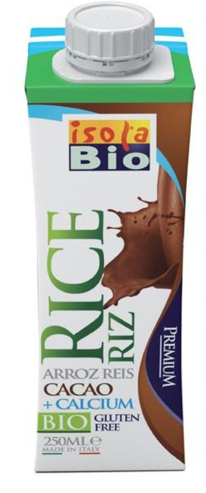 BEBIDA DE ARROZ COM CACAO E CÁLCIO BIO ISOLA 250ML