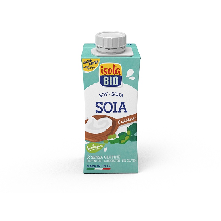 Creme de Soja (s/glúten) ISOLA BIO 200ml