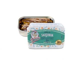 Filetes de Sardinha S/ Pele e S/ Espinha em Azeite Virgem Extra e Algas Biológicos Dama