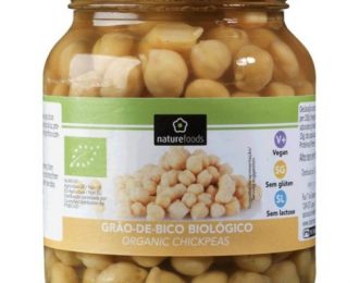 GRAO DE BICO COZIDO BIOLOGICO NATUREFOODS