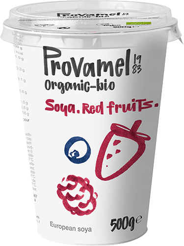 IOGURTE DE SOJA PROVAMEL FRUTOS VERMELHOS 400G