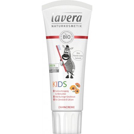 PASTA DE DENTES KIDS 75ML LAVERA