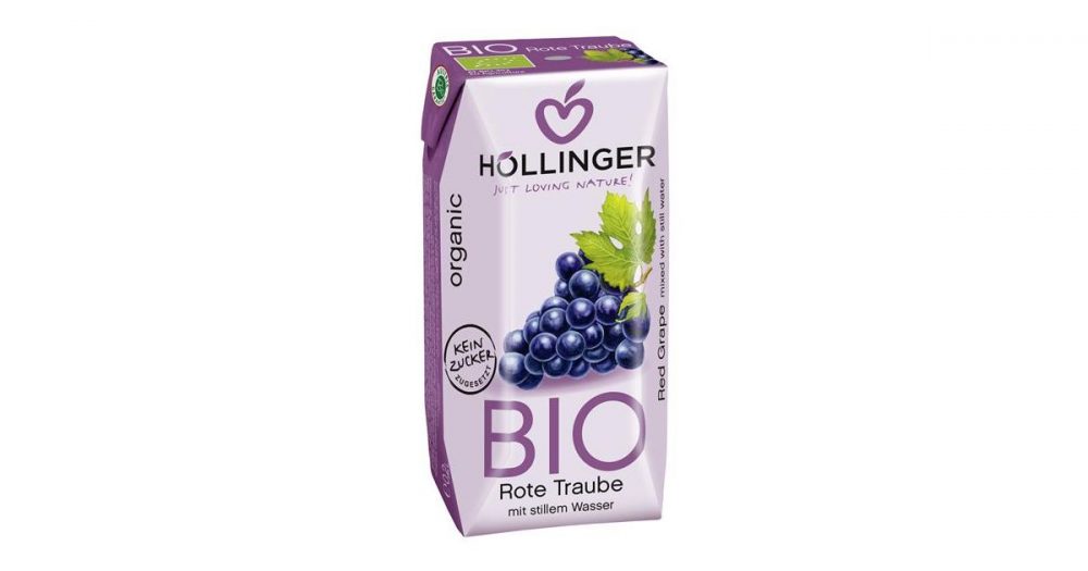 SUMO DE UVA PRETA BIO HOLLINGER 200ML