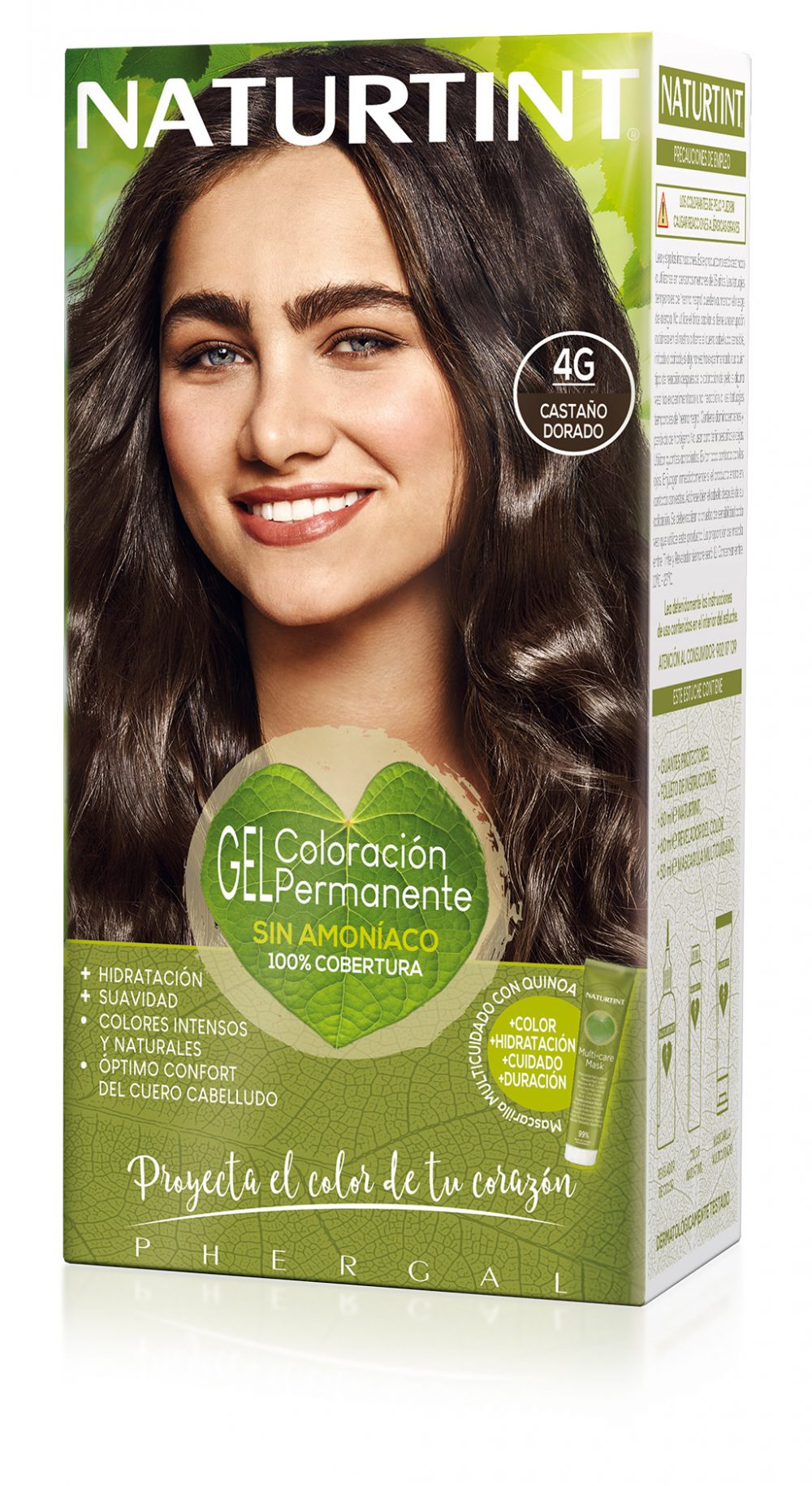 TINTA PARA CABELO NATURTINT 4G CASTANHO DOURADO