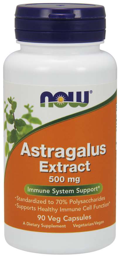 ASTRAGALUS EXTRACT 500 MG 90 CÁPSULAS NOW