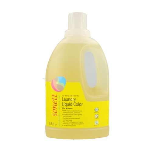 DETERGENTE P/ROUPA COR SONETT 1,5LT