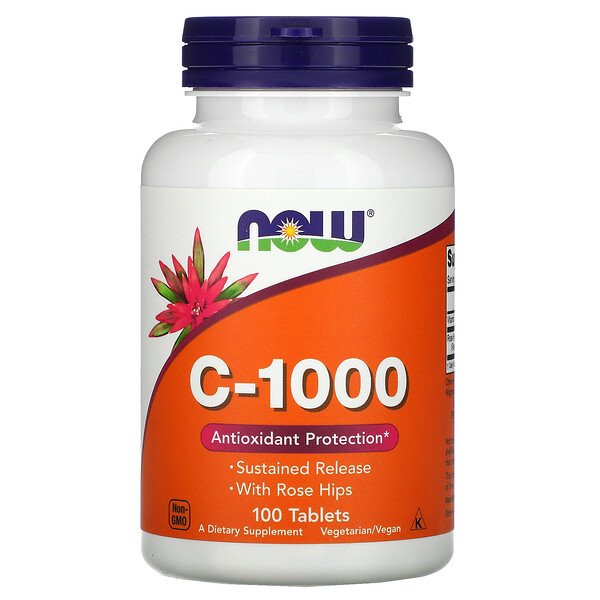 Vitamin C-1000 100 comprimidos Now