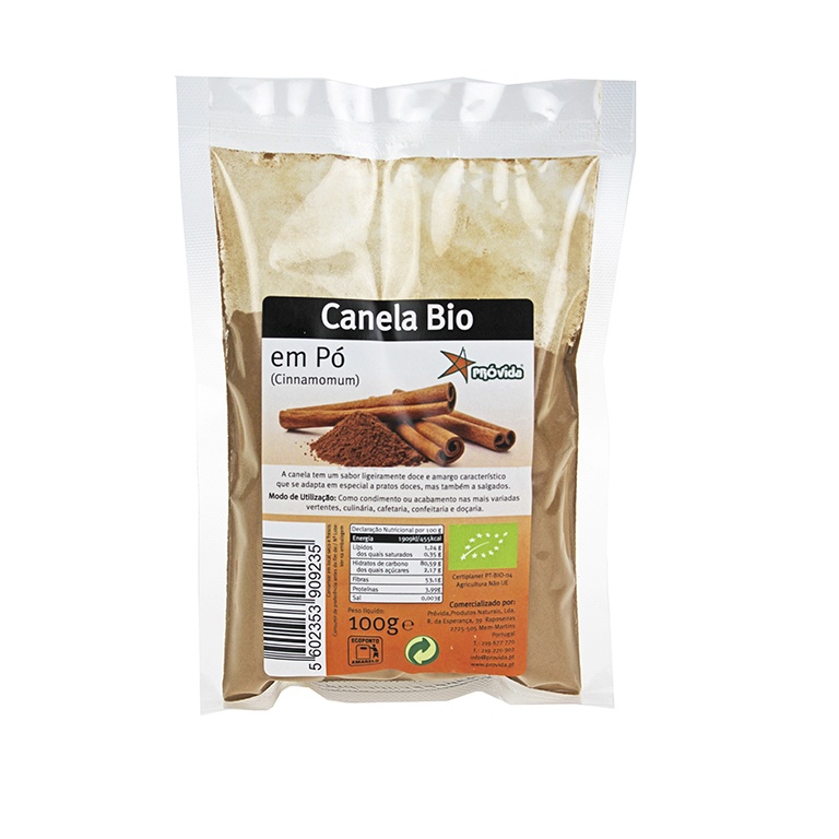 Canela em Pó Próvida BIO 100g