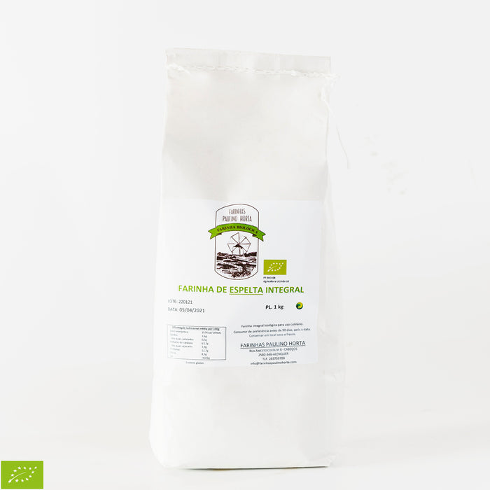 FARINHA DE ESPELTA INTEGRAL PAULINO HORTA BIO 1KG