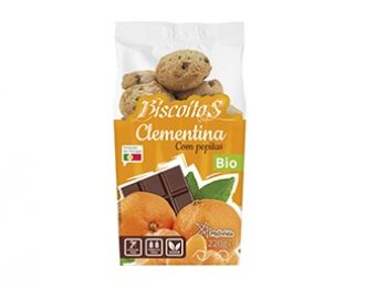 Biscoitos de Clementina c/pepitas BIO 220g