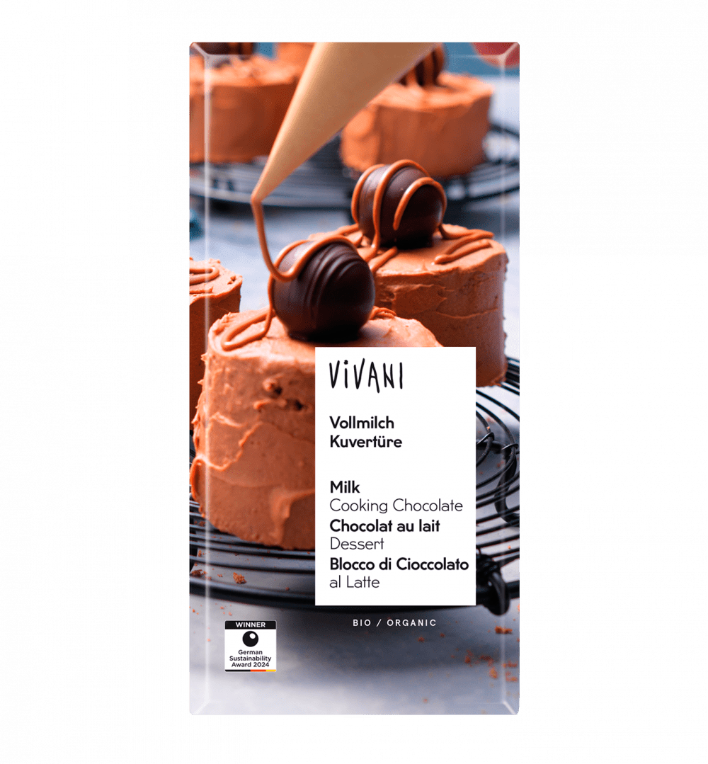 chocolate leite vivani culinária 200g