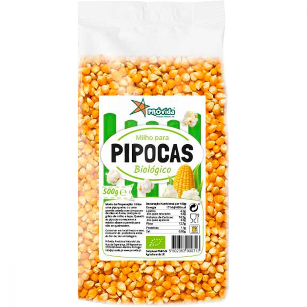 Milho para Pipocas Bio 500 g Próvida