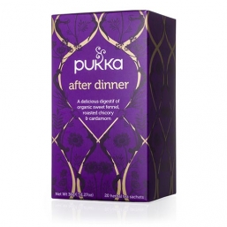 CHÁ AFTER DINNER BIO 20 SAQ PUKKA