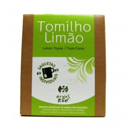CHÁ TOMILHO LIMÃO BIO 12 SAQ, ERVAS DA ZOE