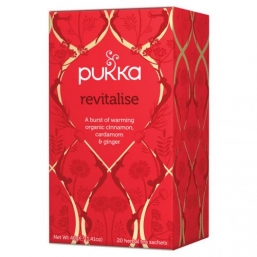 CHÁ REVITALISE BIO 20SQ PUKKA