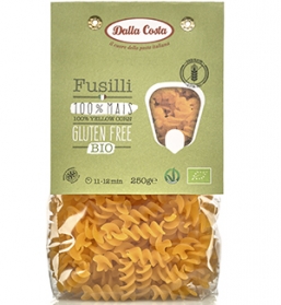 (Português) FUSILLI DE MILHO S/GLÚTEN BIO 250G DALLA COSTA