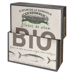 FILETES DE ATUM EM AZEITE VIRGEM EXTRA BIO 120GR