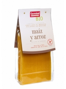 (Português) LASANHA DE MILHO E ARROZ S/GLÚTEN BIO 250G GERMINAL