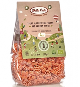 (Português) LENTILHAS VERMELHAS “SPORTS” S/GLÚTEN BIO 250G DALLA COSTA