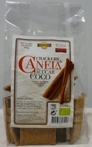 CRACKERS CANELA COM AÇÚCAR DE COCO BIO 165G NATURSOL