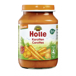 PURÉ CENOURA 4M BIO BOIÃO 190G HOLLE