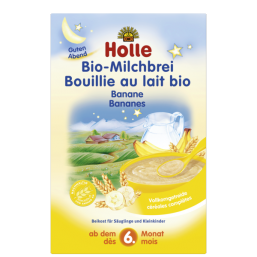 PAPA LÁCTEA COM BANANA BIO 250G HOLLE