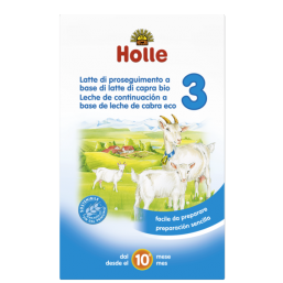 LEITE EM PÓ CABRA 3 BIO 400GR HOLLE