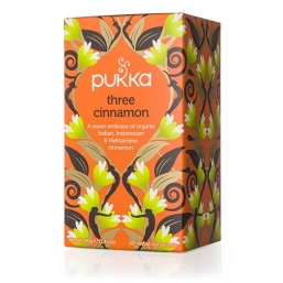 CHÁ 3 CANELAS BIO 20 SAQ PUKKA
