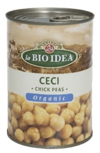 GRÃO DE BICO COZIDO BIO 400G LABIOIDEIA